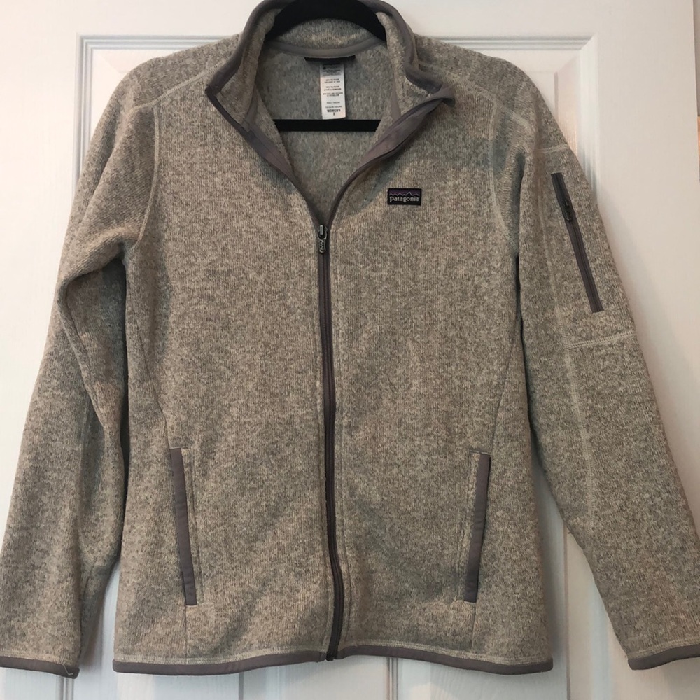 Patagonia Gray Womens Better Sweater Full Zip